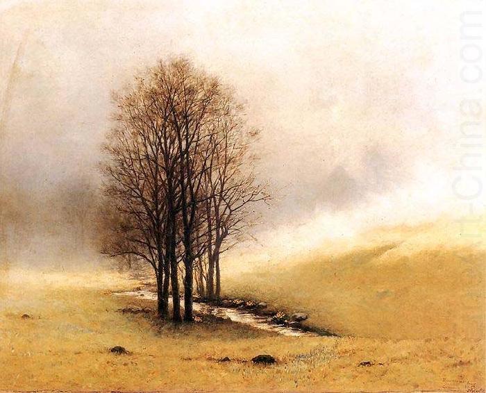 Stanislaw Witkiewicz Springtime fog. china oil painting image